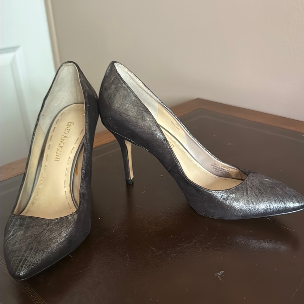 Enzo Angiolini Black Heels Size 7.5
